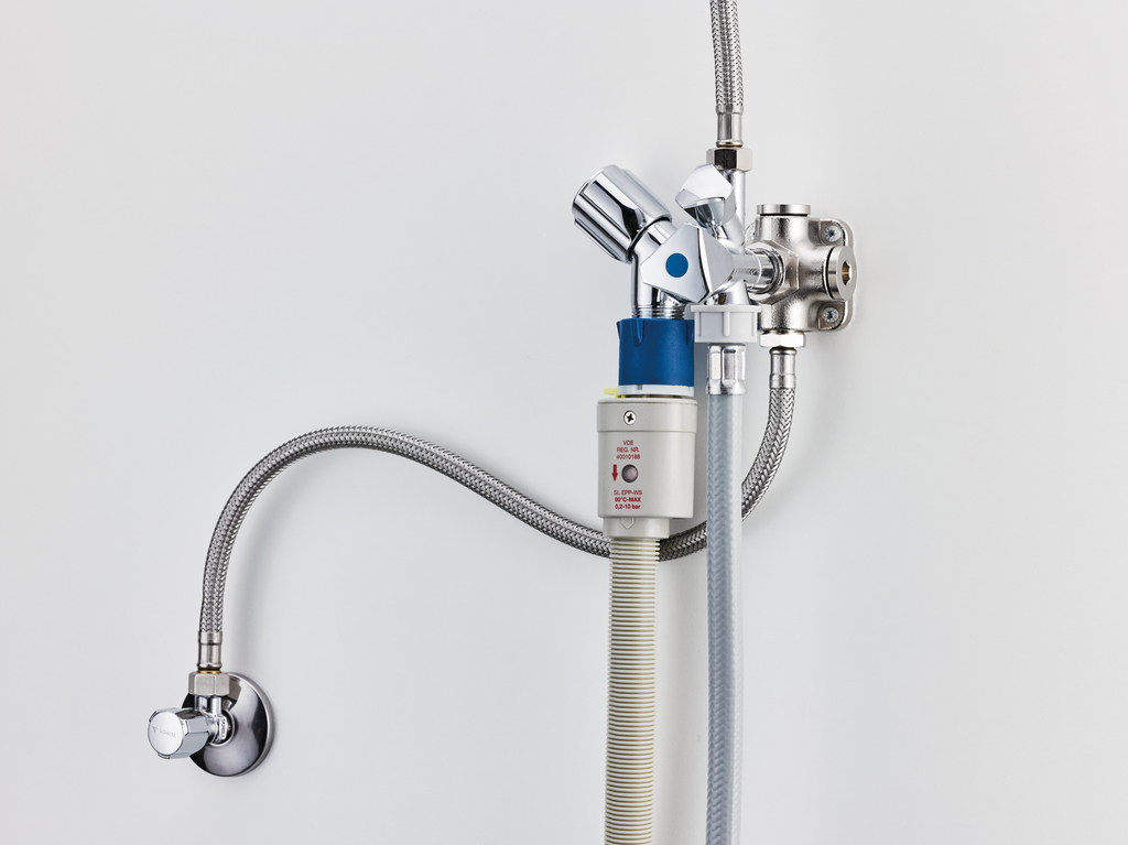 Water Box, Verteiler, verchromt