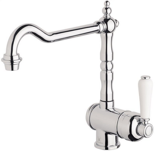 Antik Einhebelmischer, chrom, Hochdruck Antik Einhebelmischer, chrom, Hochdruck