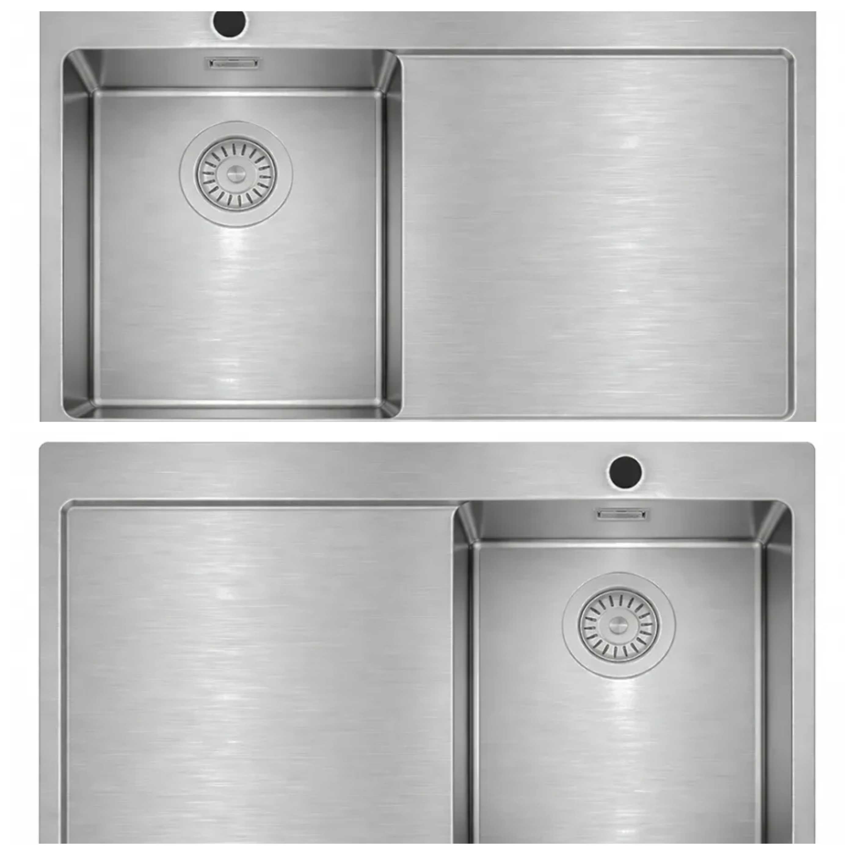 Flache barrierefreie Einbauspüle EST-3401B