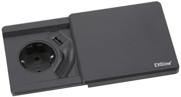 EVOline® Square 80, Deckel schwarz