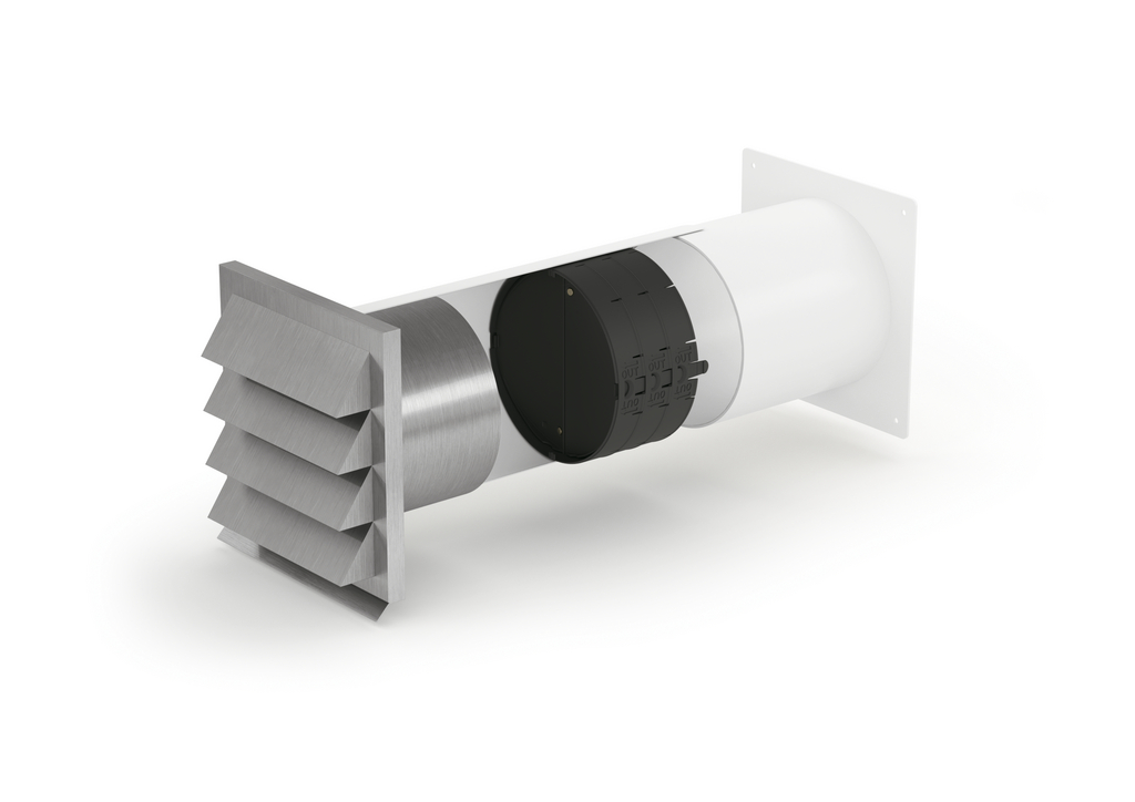 S13454_4043065_100 E-Jal 150 Mauerkasten inkl. THERMOBOX, weiß, Edelstahl