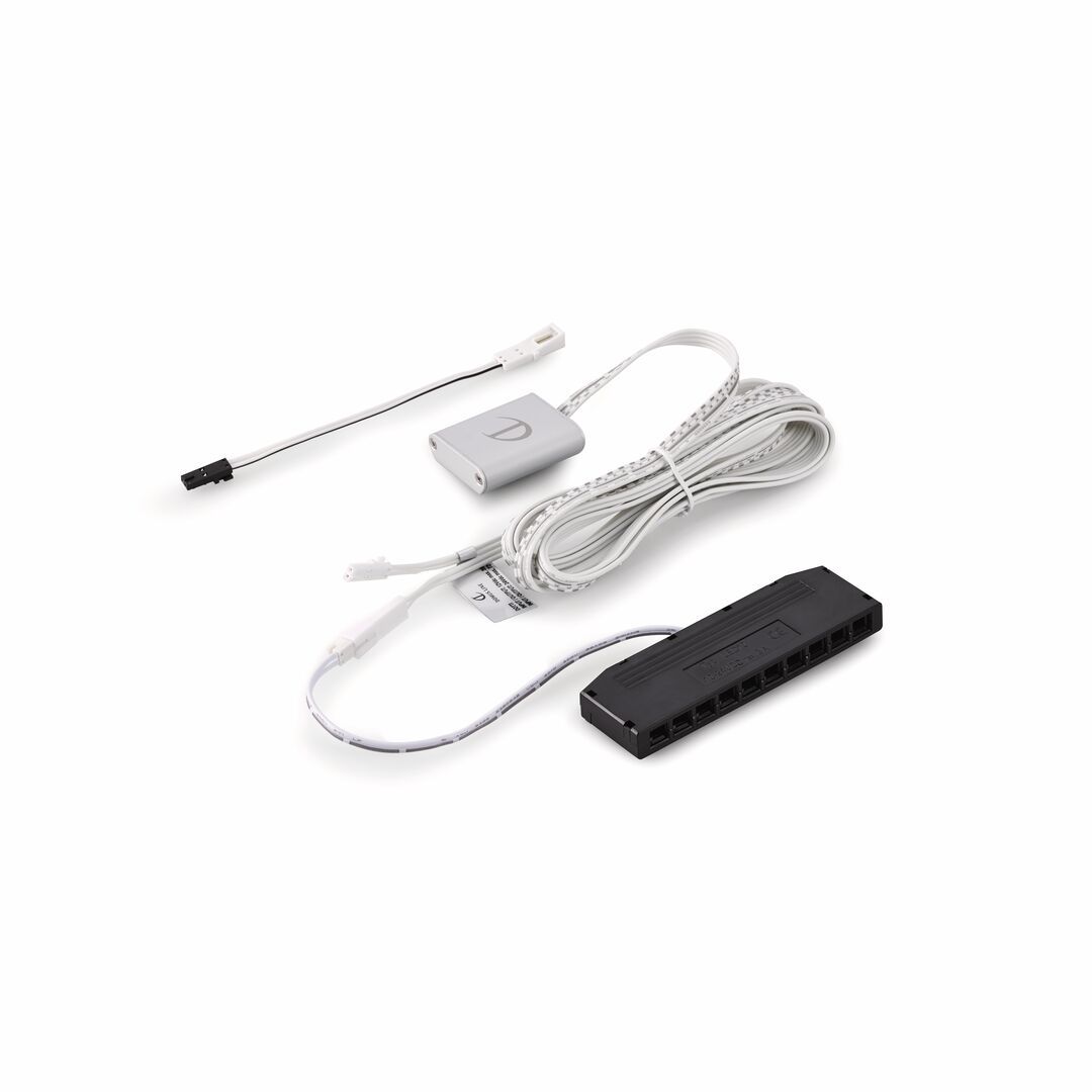 LED Touch Schalter, siberfarbig