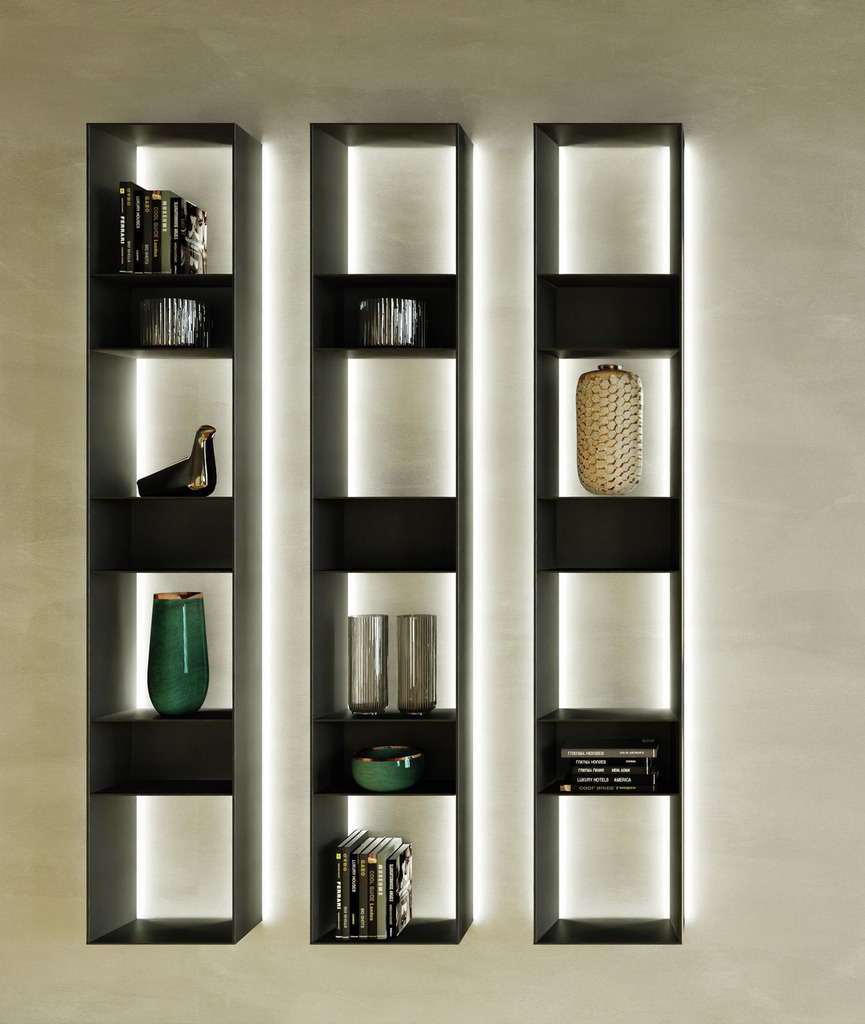 transFORM Solitärregal, Regalsystem, 1650 x 300 x 180 mm (H x B x T)