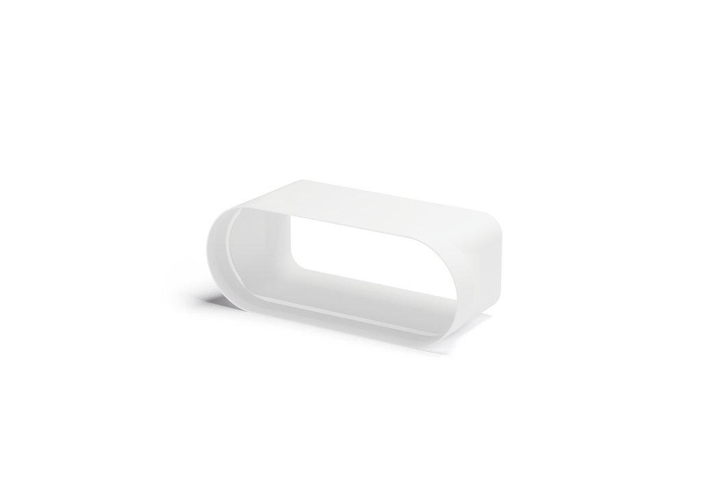 S13388_4043035_100 F-BA 150 Adapter, Abluftzubehör, weiß