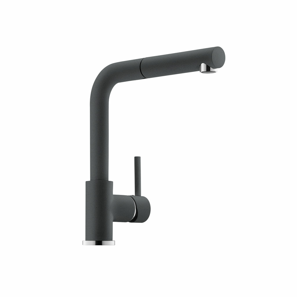 LINEA Gramix 2 Hochdruck-Armatur, Spültischarmatur, granit lava