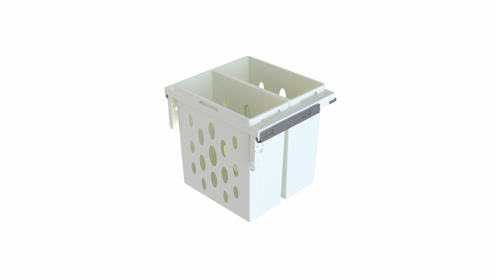 WESCO® Pullboy Soft Comfort Laundry 515 S/600-2, Schrankausstattung, weiß WESCO® Pullboy Soft Comfort Laundry 515 S/600-2, Schrankausstattung, weiß