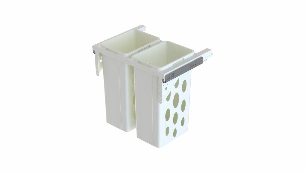 WESCO® Pullboy Soft Comfort Laundry 550 K/600-2, Schrankausstattung, weiß