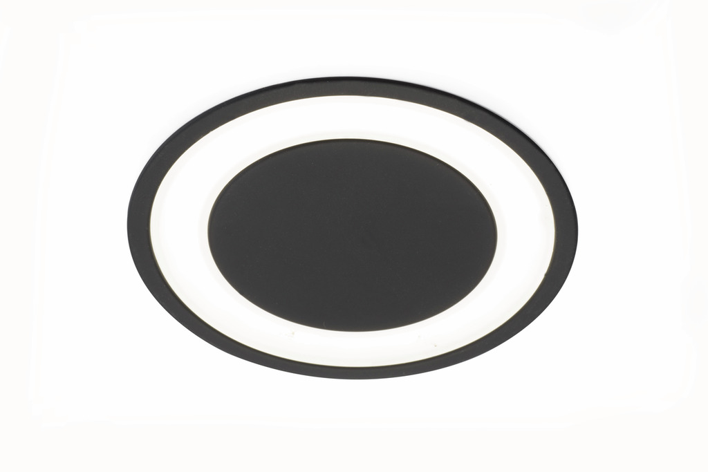 Einbauleuchte Kronos Farbwechsel LED, schwarz matt