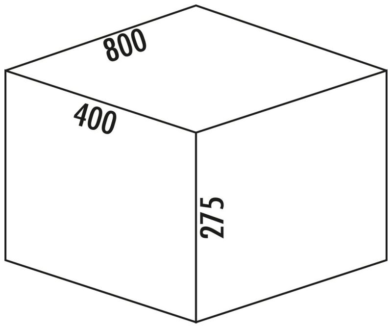 Cox® Box 275 S/800-4 Bio, hellgrau