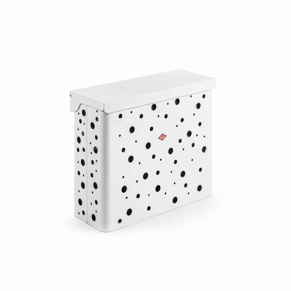WESCO® Wäschebox Duo 2, weiß matt