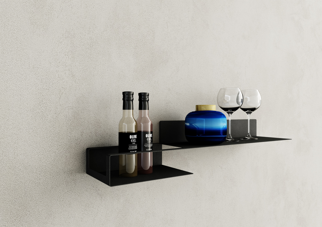 Wandregal Steps 2, B=75,0 cm