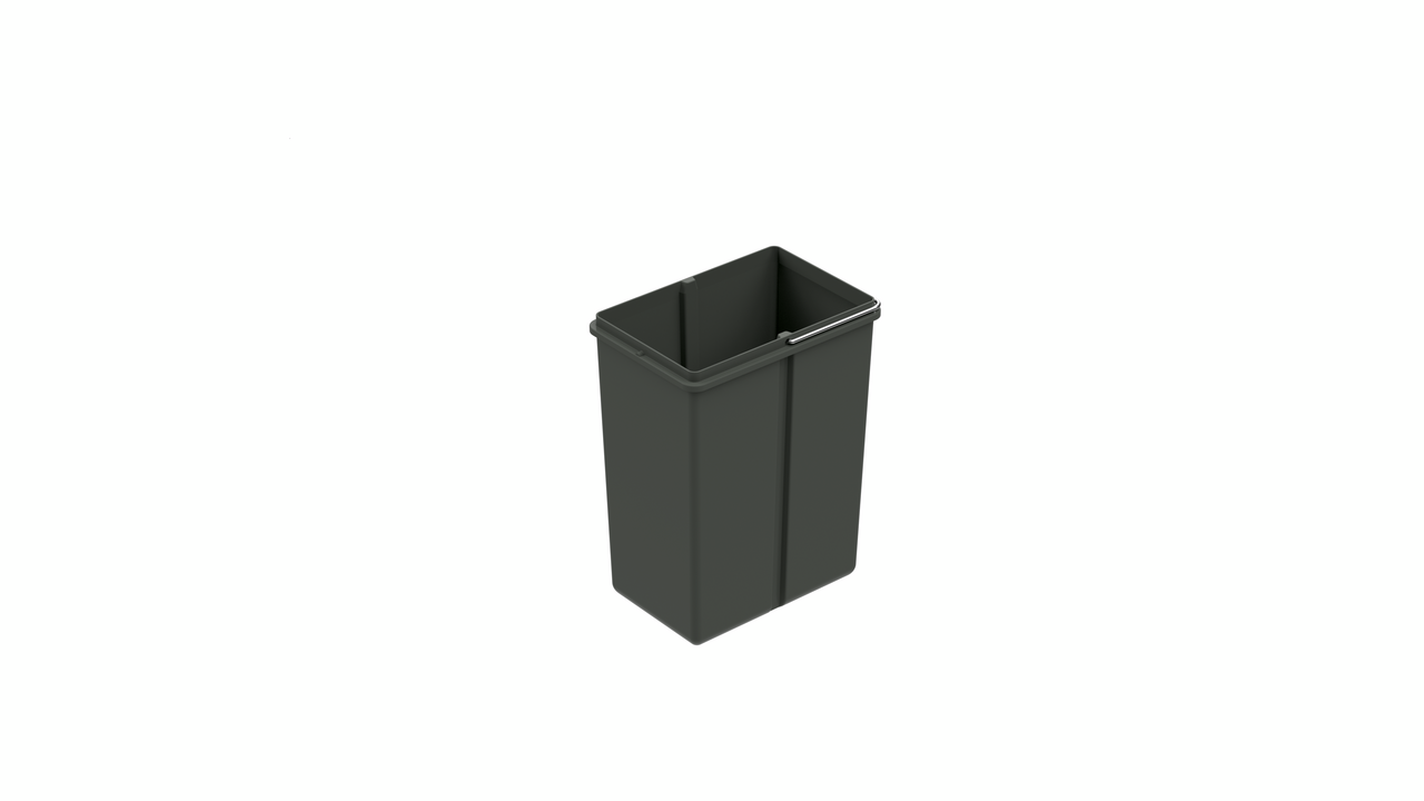 Wesco Ersatzeimer, anthrazit, 8 Liter  anthrazit