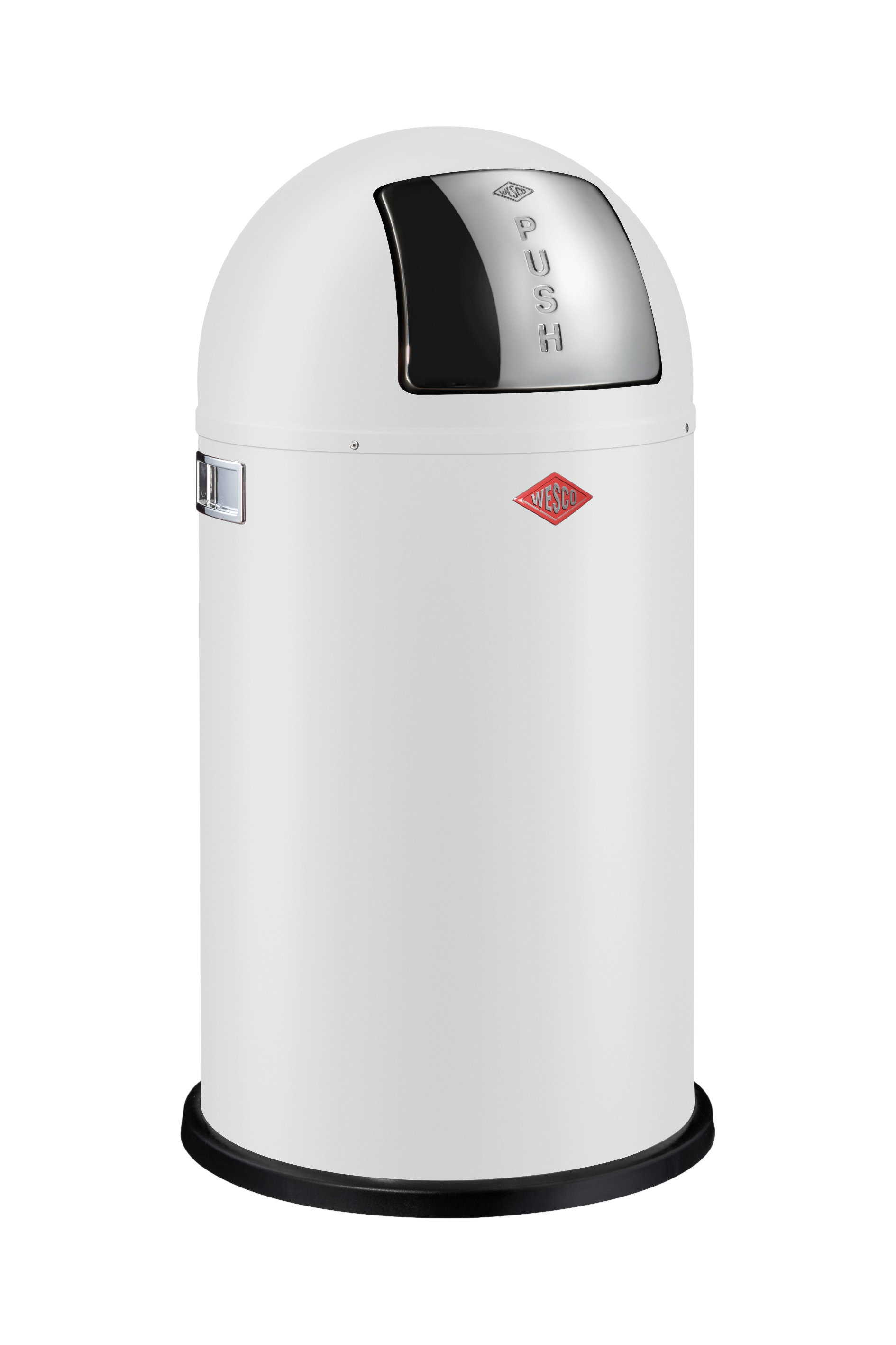 Pushboy, freistehender Abfallsammler, weiß matt, 50 Liter Pushboy, freistehender Abfallsammler, weiß matt, 50 Liter