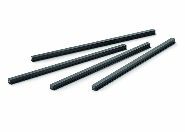 Cubo Komplettsets, Regalsystem, 60 cm x 30 cm, schwarz matt