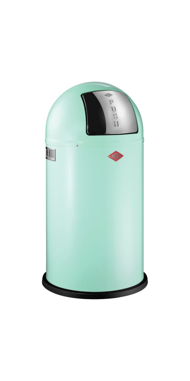 Pushboy, freistehender Abfallsammler, mint, 50 Liter Pushboy, freistehender Abfallsammler, mint, 50 Liter