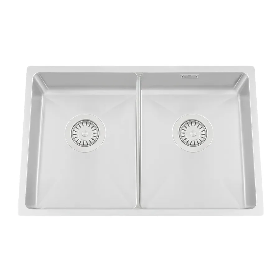 Flache barrierefreie Einbauspüle EST-80K