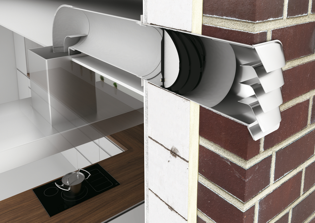 E-Jal Col® 125 Mauerkasten inkl. THERMOBOX, weiß, Edelstahl E-Jal Col® 125 Mauerkasten inkl. THERMOBOX, weiß, Edelstahl