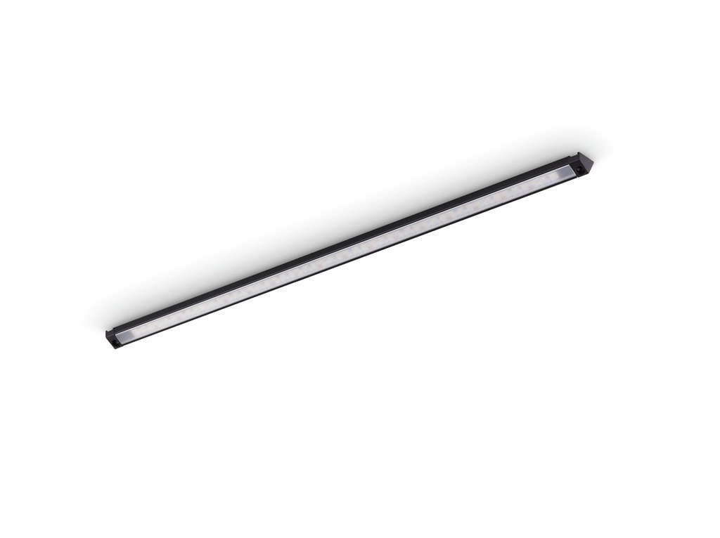 Vidula Farbwechsel LED, Langfeldleuchte , L 150,0 cm, schwarz matt