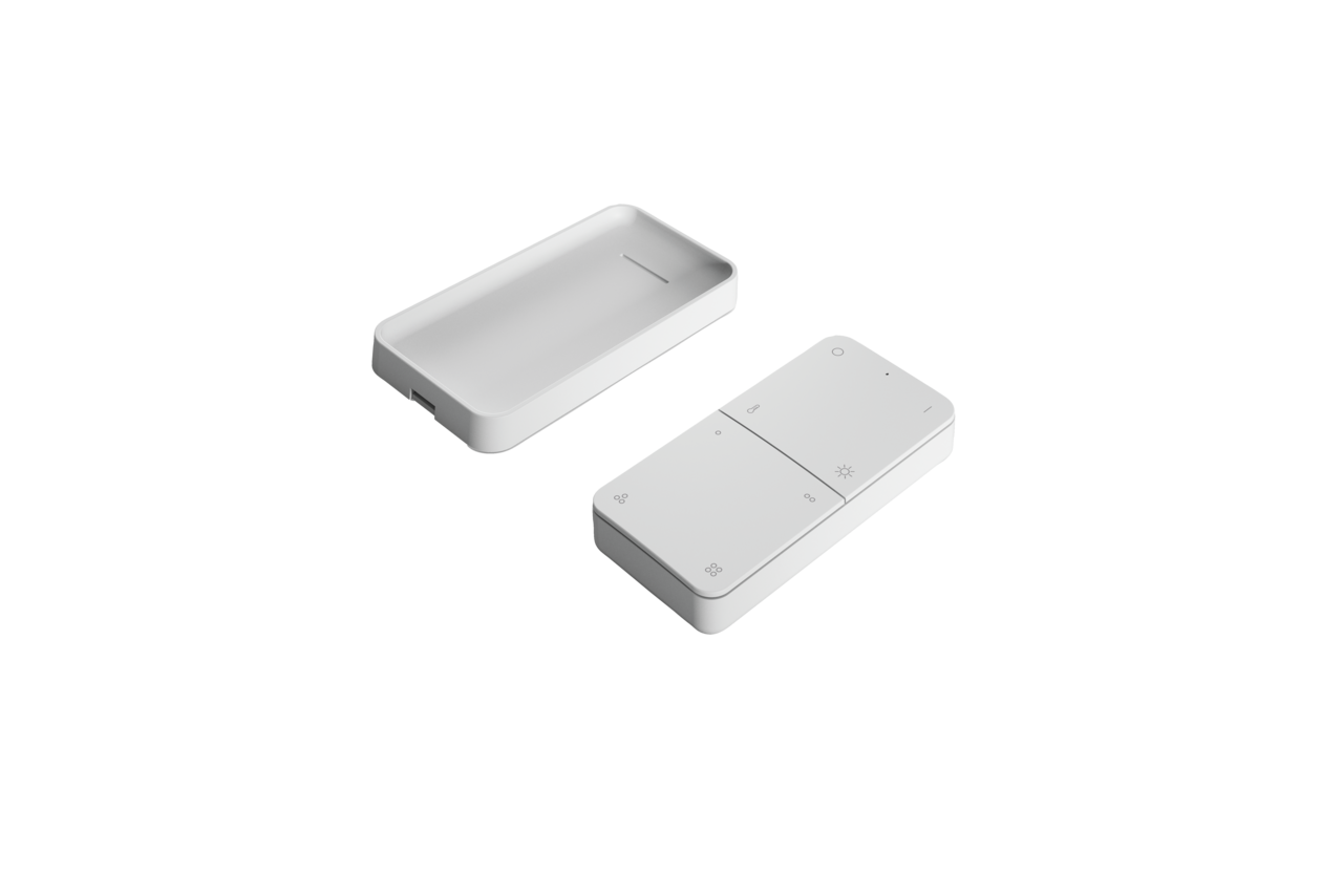 MEC Driver LED Fernbedienung 1+4 Kanal ZibBee, weiß