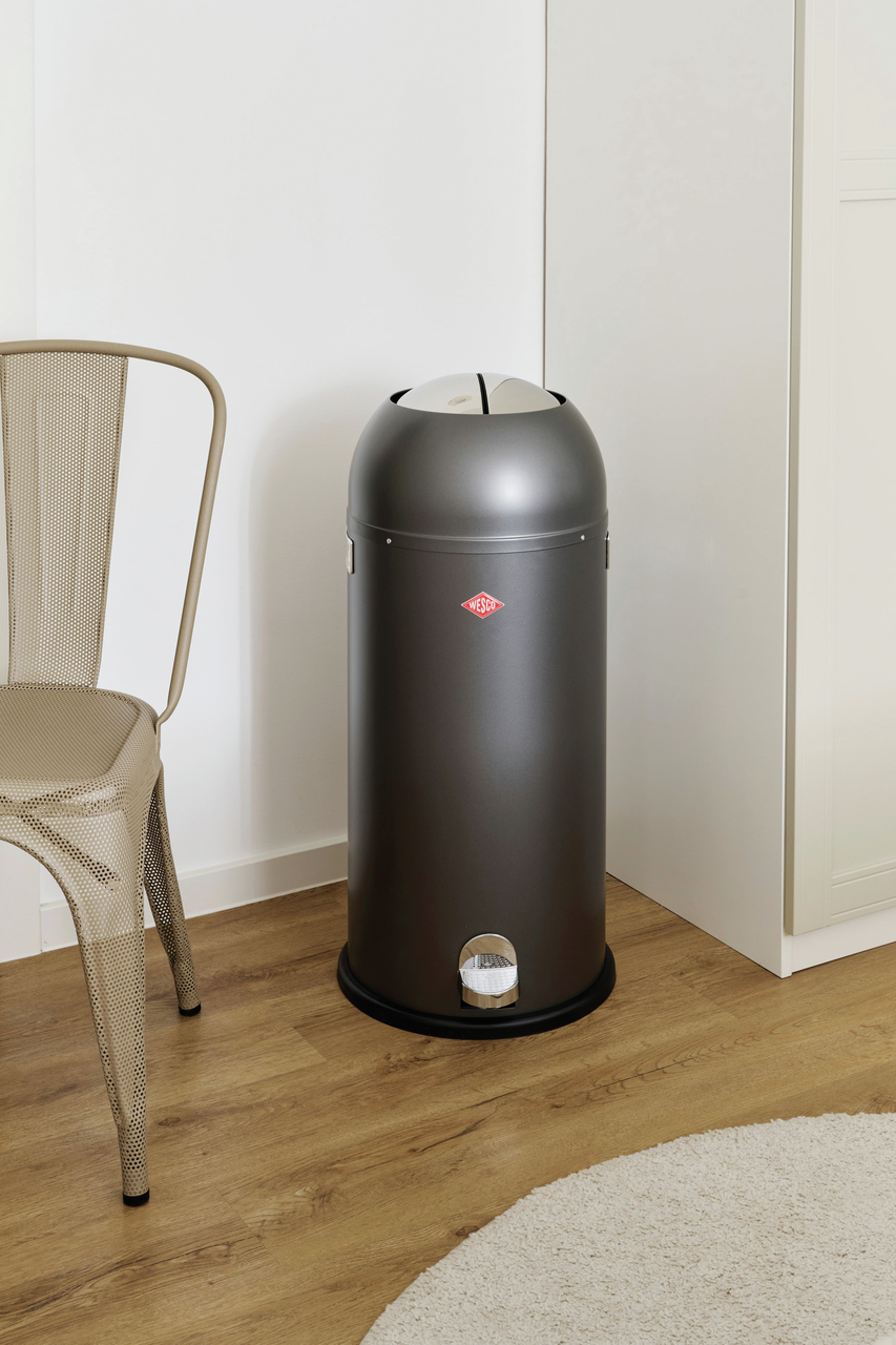 WESCO® Kickmaster®, freistehender Behälter, graphit matt