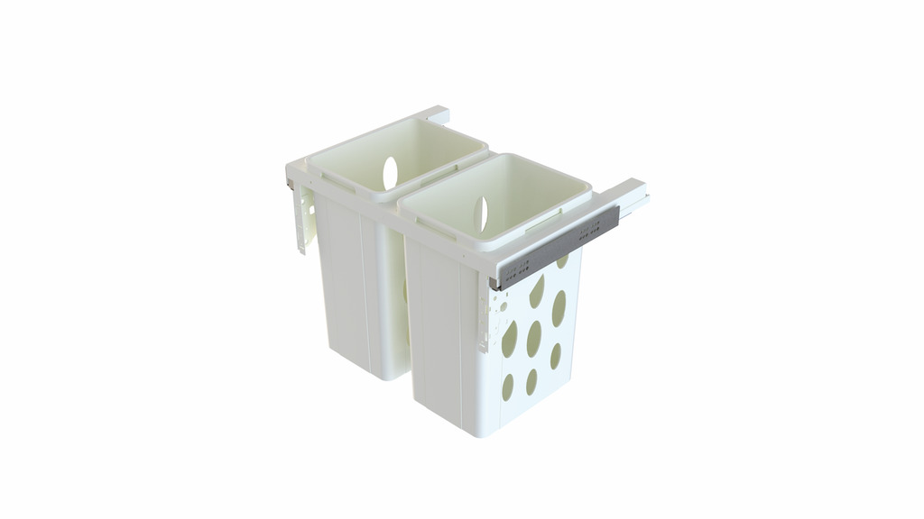 WESCO® Pullboy Soft Comfort Laundry 470 K/600-2, Schrankausstattung, weiß