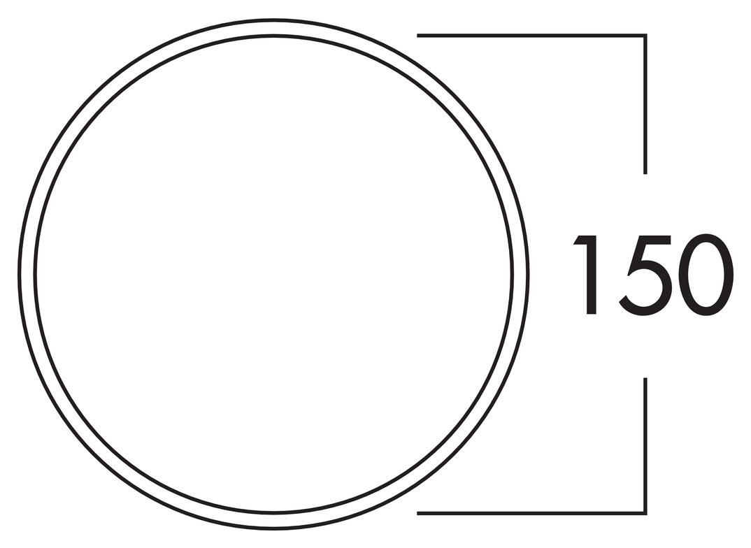 K-Klima-R 150/150 Mauerkasten, anthrazit