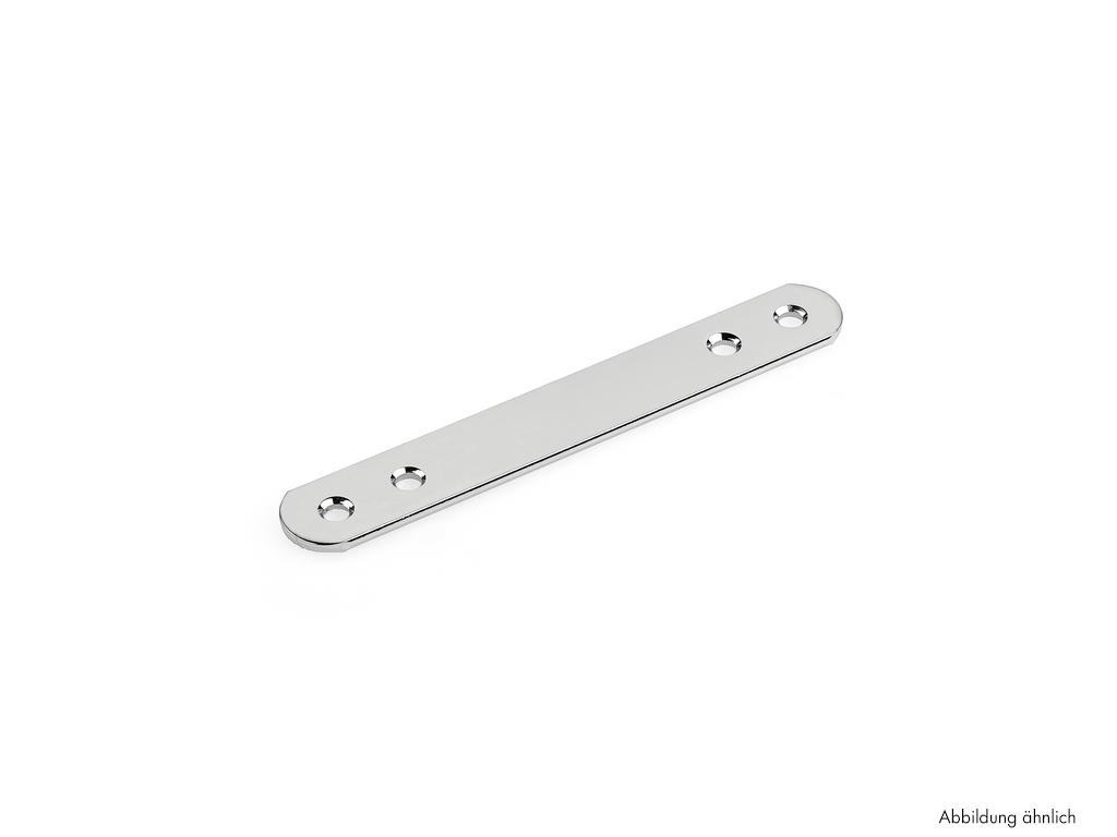 S06104_1111111_100 Verbindungslaschen, Verbindungsmaterial, L 135, B 20 mm, weiß