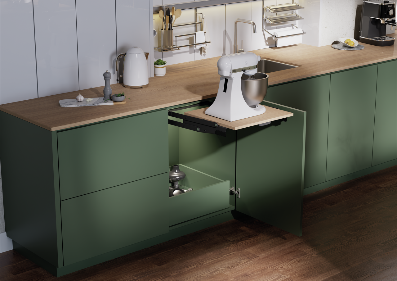 ChefsTable Schwenkbeschlag, anthrazit