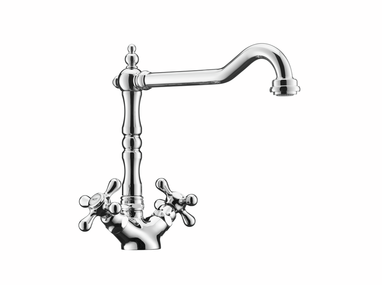 Passato 1, Zweigriffarmatur, chrom, Hochdruck