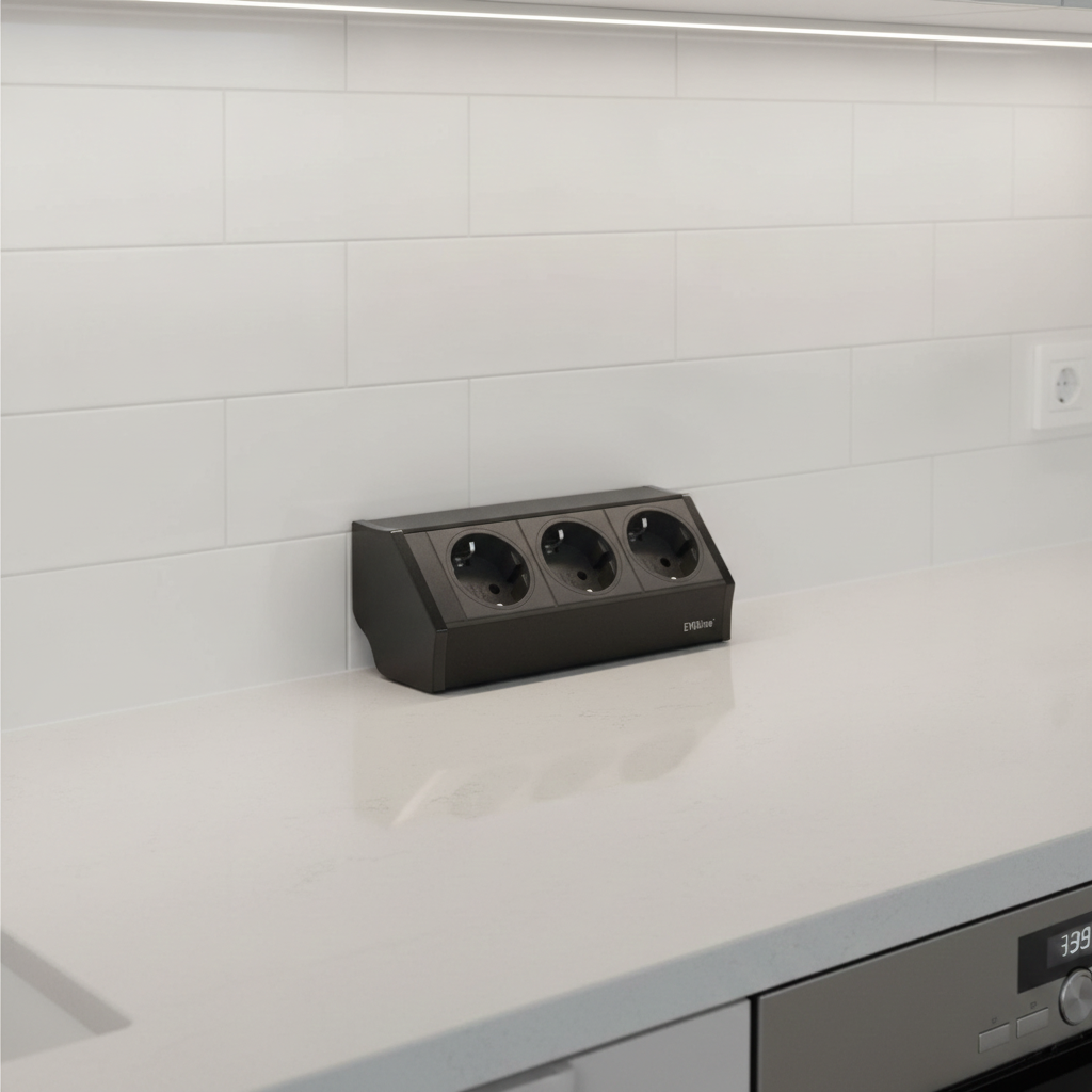 EVOline V-Dock, komplett schwarz