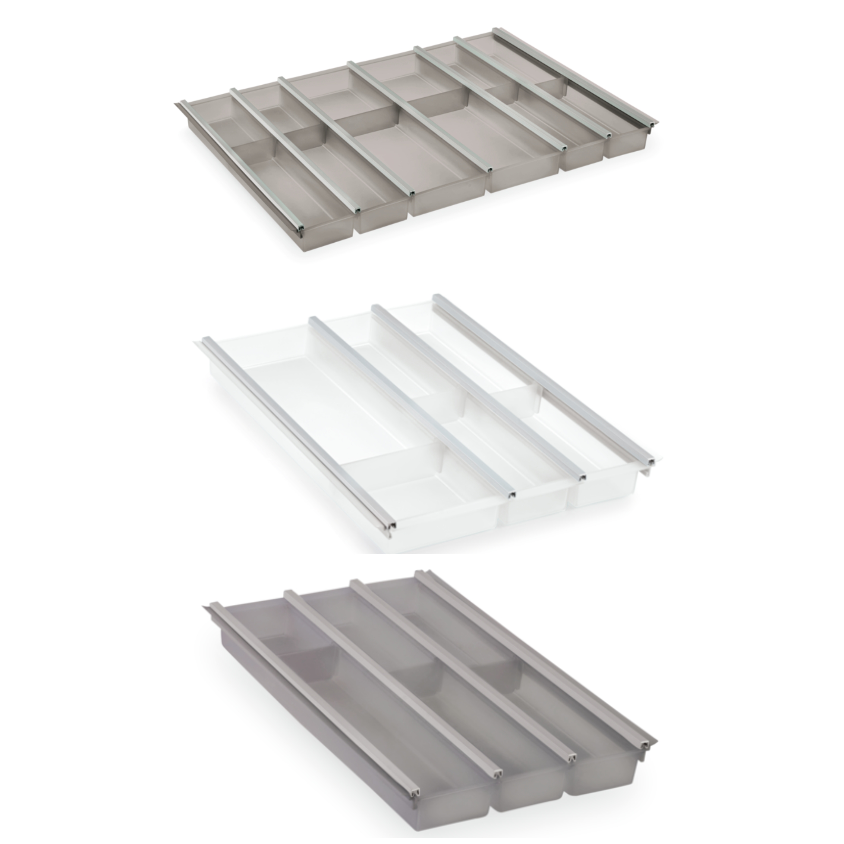 Cuisio, Besteckeinsatz, für verschiedene Schrankbreiten