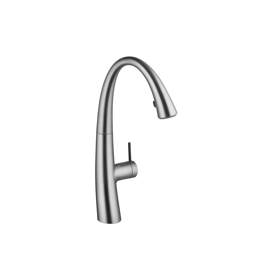Zoe 1, Einhebelmischer, edelstahlfinish, Hochdruck