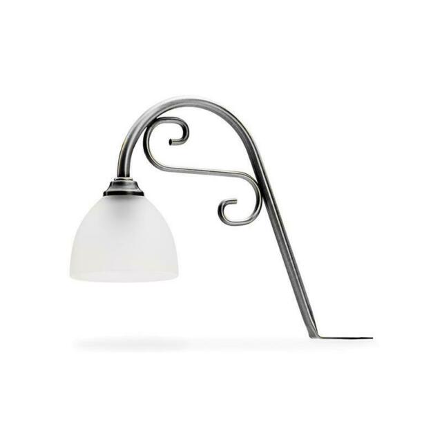 Aufbauleuchte Flora in altsilber