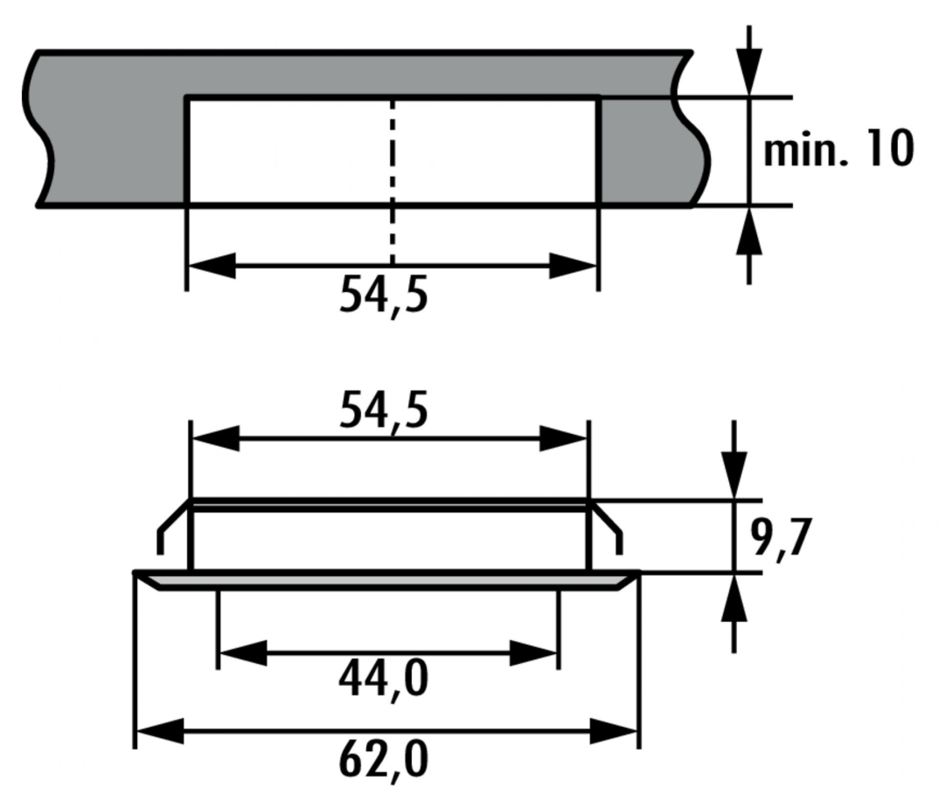 Swag LED, Einbauleuchte, Set-2, 4000 K neutralweiß